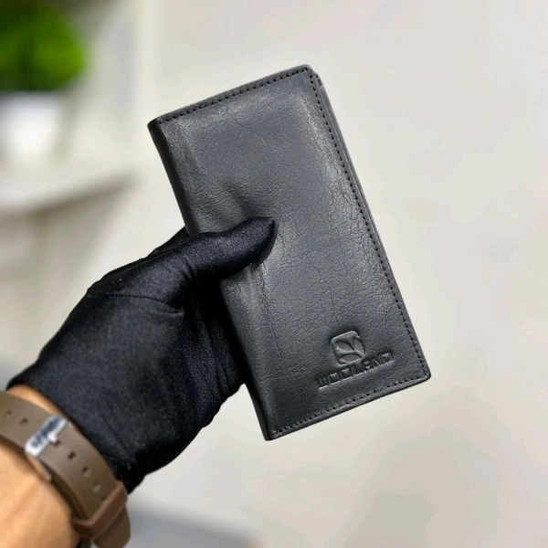 Classic Men's Leather Wallet, Premium Quality with Brand Box  Packing, Perfect For Gifting