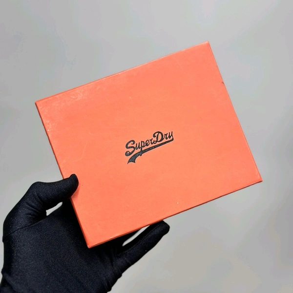 Classic Men's Leather Wallet, Premium Quality with Brand Box  Packing, Perfect For Gifting - Brown