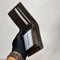 Classic Men's Leather Wallet, Premium Quality with Brand Box  Packing, Perfect For Gifting - Brown