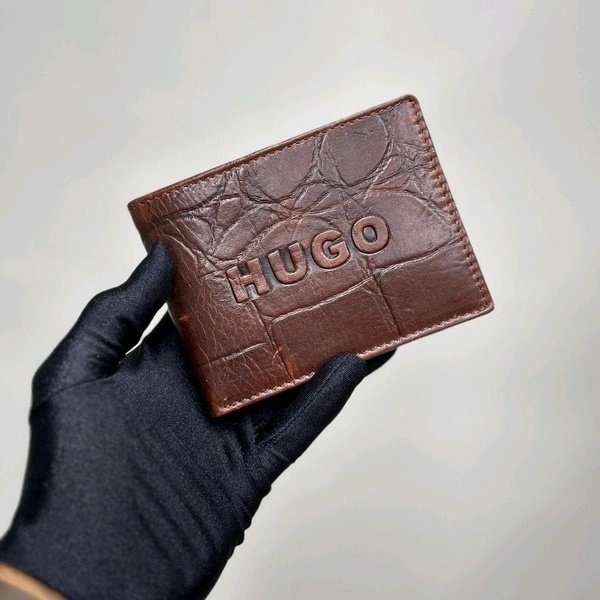 Classic Men's Leather Wallet, Premium Quality with Brand Box  Packing, Perfect For Gifting