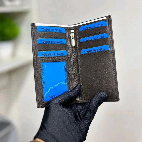 Classic Men's Leather Wallet, Premium Quality with Brand Box  Packing, Perfect For Gifting