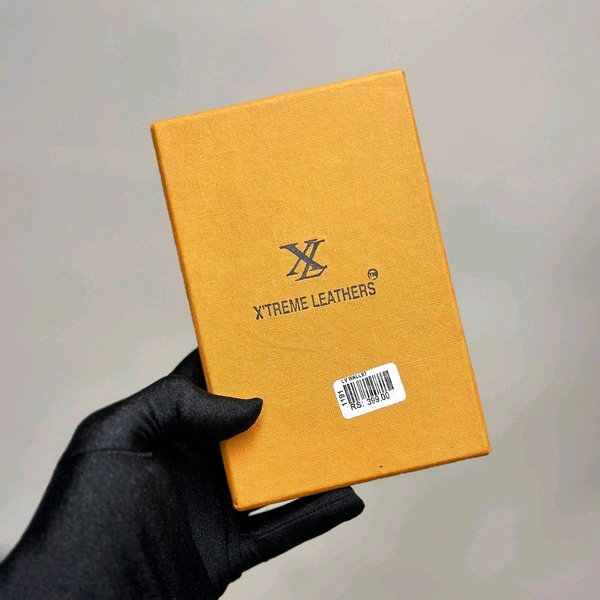 Classic Men's Leather Wallet, Premium Quality with Brand Box  Packing, Perfect For Gifting