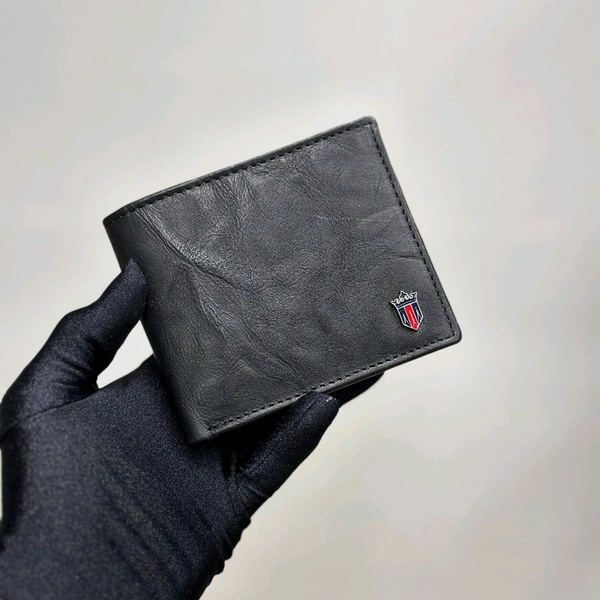Classic Men's Leather Wallet, Premium Quality with Brand Box  Packing, Perfect For Gifting