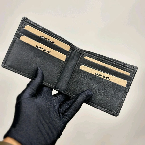 Classic Men's Leather Wallet, Premium Quality with Brand Box  Packing, Perfect For Gifting