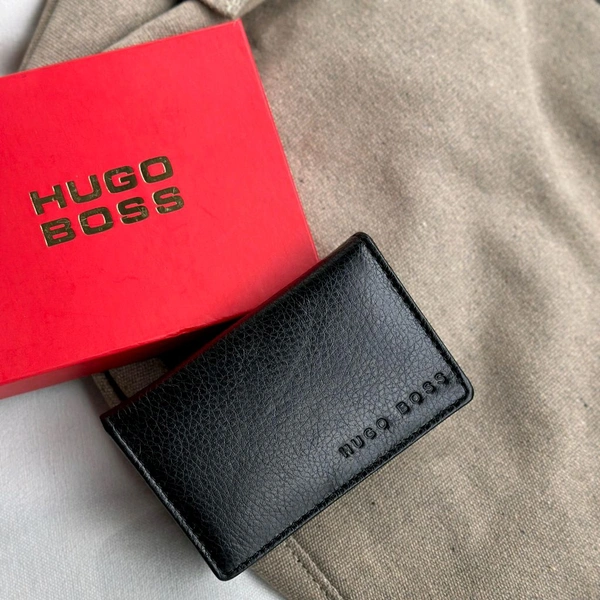 Classic Men's Leather Wallet, Premium Quality with Brand Box Packing, Perfect For Gifting