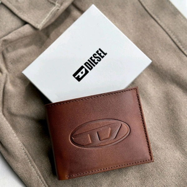 Classic Men's Leather Wallet, Premium Quality with Brand Box Packing, Perfect For Gifting