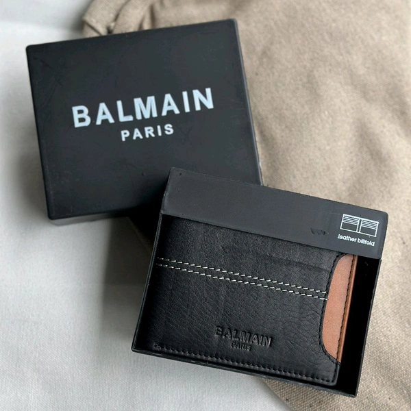 Classic Men's Leather Wallet, Premium Quality with Brand Box Packing, Perfect For Gifting