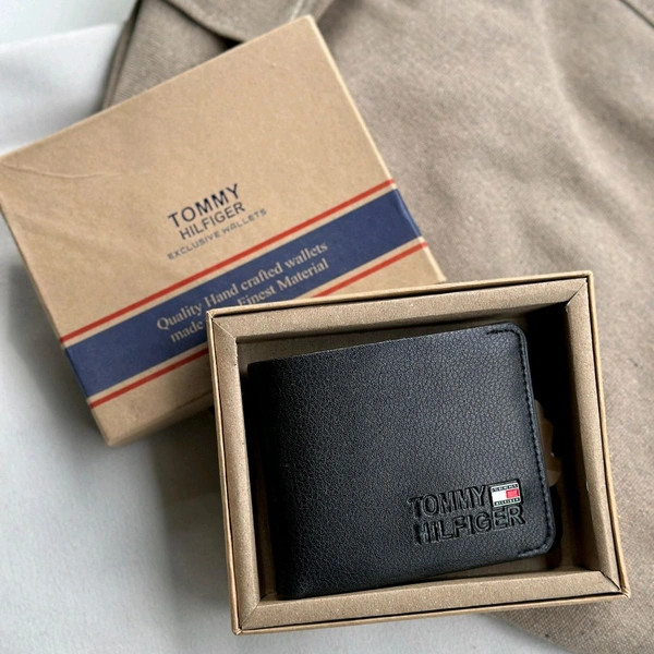 Classic Men's Leather Wallet, Premium Quality with Brand Box Packing, Perfect For Gifting
