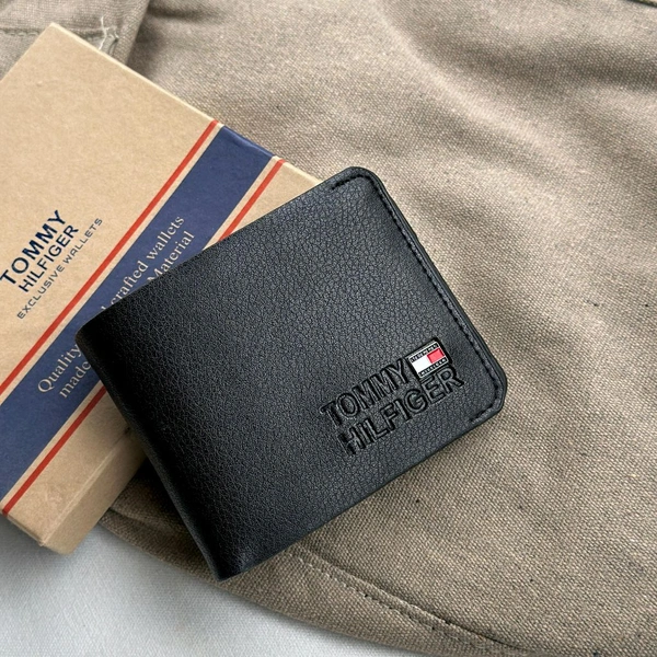 Classic Men's Leather Wallet, Premium Quality with Brand Box Packing, Perfect For Gifting