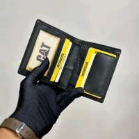 Classic Men's Leather Wallet, Premium Quality with Brand Box  Packing, Perfect For Gifting - Black