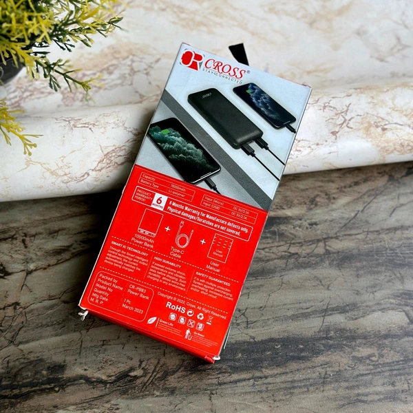 Cross 10000mah Portable Powerbank