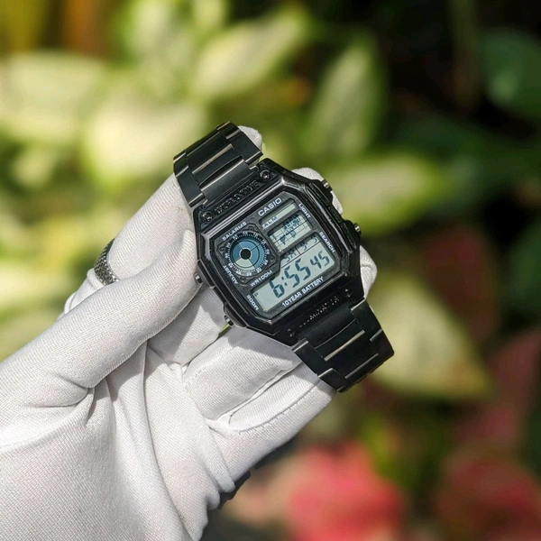 Digital Most Demanded Trending Digital Watch With High Quality Strap Best finishing Body & Case - Black