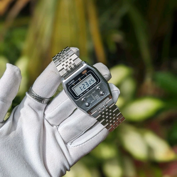 Digital Most Demanded Trending Digital Watch With High Quality Strap Best finishing Body & Case - Silver