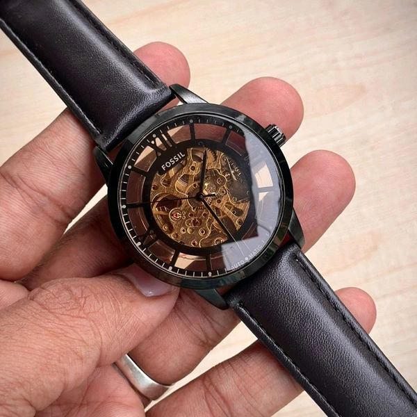 F0ssil Mechanical Chase Timer Automatic Premium Collection, Performance Looks And Style For Everyday Companion.