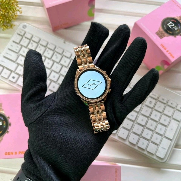 First Time In Ever Generation 9 Pro Edition Smartwatch With Diamond Belt And Silicon Strap