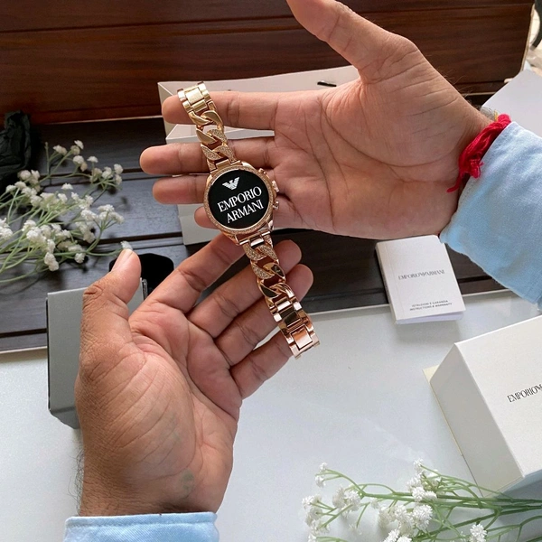 First Time In Ever New Special Edition Smartwatch With Diamond Belt, Original Box Packing