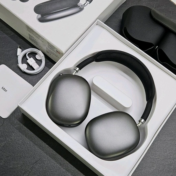 First Time In India, Air Max With Active Noice Cancellation, Carry Case, Serial Number Working, Magnetic Removable Cushion