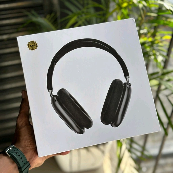 First Time In India, Air Pods Max Anc With Magnetic Case And Cushion, Serial Number Working, Original Box Packing - Black