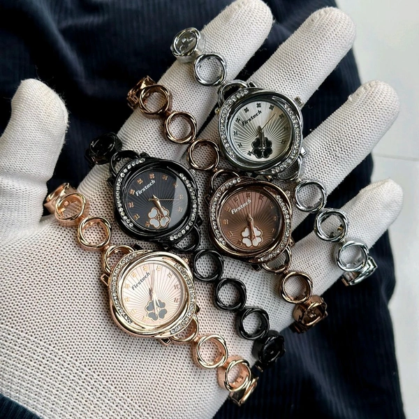 Firstech Analog Quartz Movement Collection With High Quality Strap Best finishing Body & Case