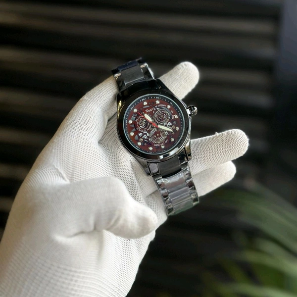 Forest Analog Quartz Movement Watch With High Quality Strap Best finishing Body & Case