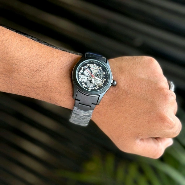 Forest Analog Quartz Movement Watch With High Quality Strap Best finishing Body & Case