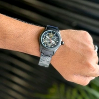 Forest Analog Quartz Movement Watch With High Quality Strap Best finishing Body & Case