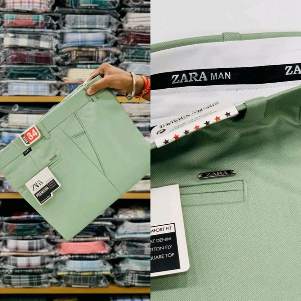 Formal Pants for Men | Men's Slim fit Formal Pant | Non Stretchable Trouser | Office wear Trousers - 34