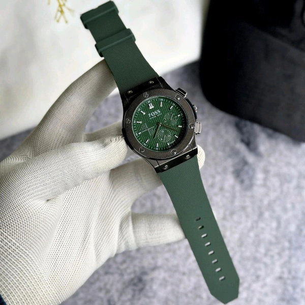 Foss Analog Quartz Movement Collection With High Quality Strap Best finishing Body & Case