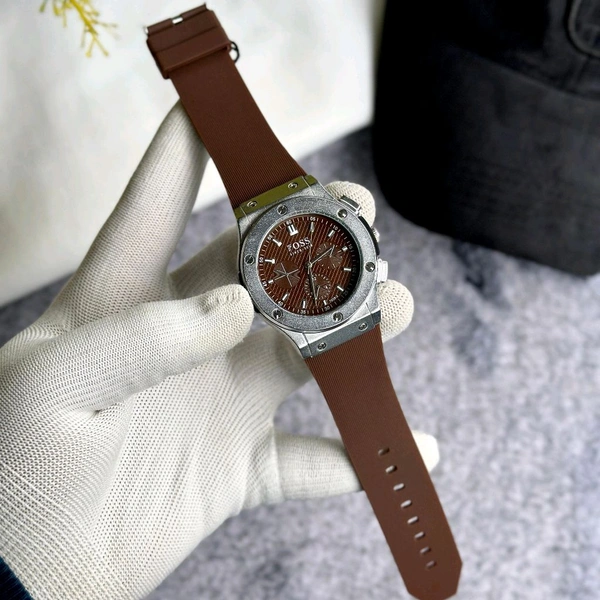 Foss Analog Quartz Movement Collection With High Quality Strap Best finishing Body & Case