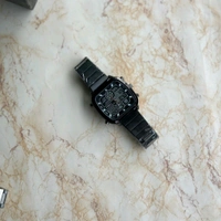 Fossil Retro Anadigital Analog-Digital Black Dial Men's Watch  With High Quality Strap Best Finishing Body & Case - Black