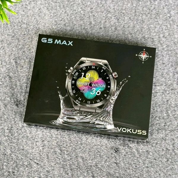 G5 Max Active 2 Smartwatch With 2.5d Curve Hd Full Touch Screen, Battery Backup Upto 2 Days