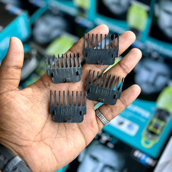 GYT-999 Rechargeable Hair Cutting Machine Barber Shop Fade Professional Hair Clippers Cordless Trimmer Transparent Cover