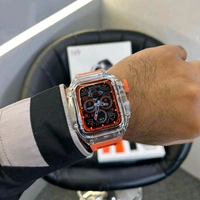 H9 Richard Mille Smartwatch 2 in 1 Converible Watch | Premium Collection | Removable Case