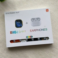 I20 Ultra Max Suit Smart Watch Set Combination Wrist Earphone, Watch I20ultra I20 Ultra Max Suit Smartwatch 10 In 1