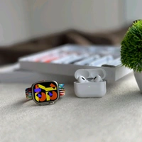 I20 Ultra Max Suit Smart Watch Set Combination Wrist Earphone, Watch I20ultra I20 Ultra Max Suit Smartwatch 10 In 1