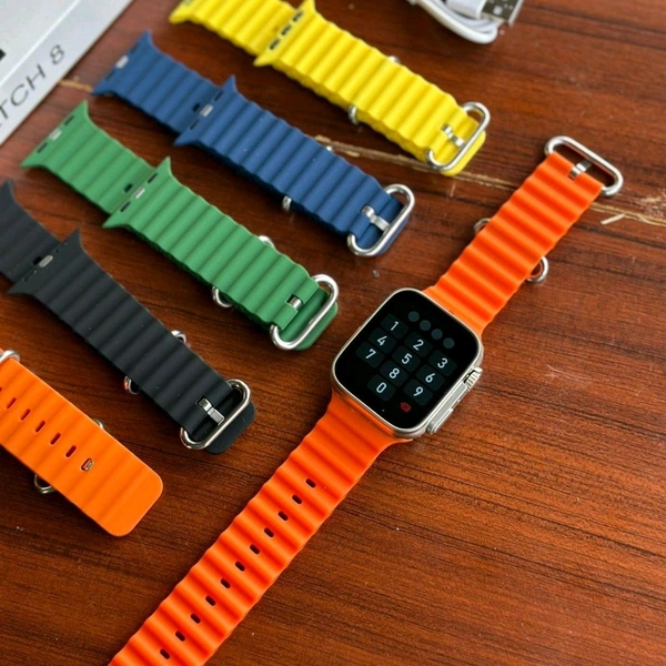 KD99 Ultra Budget Smartwatch With Dual Strap, Screen 45 mm 1.93 inch HD Display