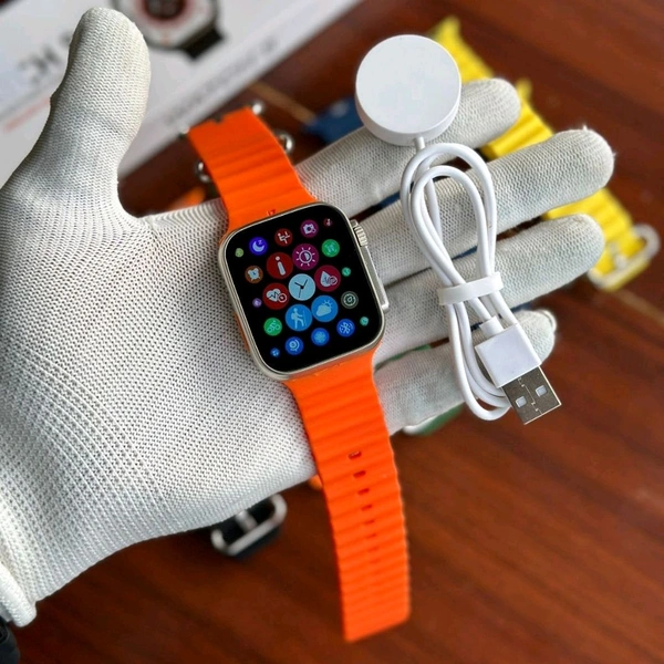 KD99 Ultra Budget Smartwatch With Dual Strap, Screen 45 mm 1.93 inch HD Display