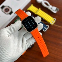 KD99 Ultra Budget Smartwatch With Dual Strap, Screen 45 mm 1.93 inch HD Display