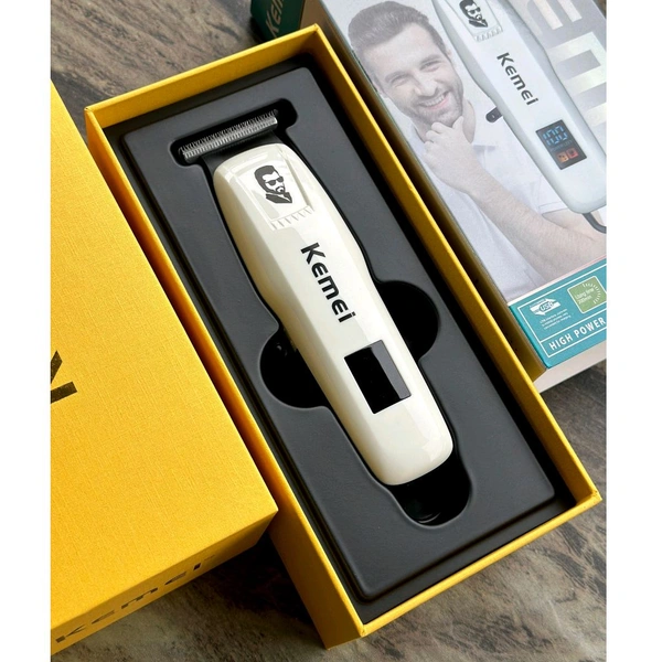 Kemei Professional KM232A Heavy Duty Barbar Stylish Design Trimmer Trimmer 120 min Runtime 4 Length Settings