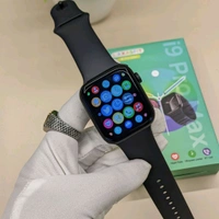 Laxasfit i9 Pro Max Smartwatch, Alarm Clock, Bluetooth Call, Calendar, Calculator, Stopwatch, Sleep Monitoring And Find Mobile Phone Function - Black