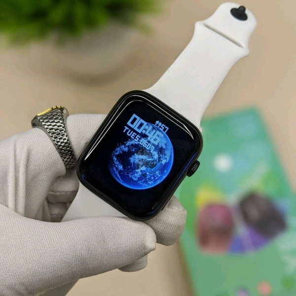 Laxasfit i9 Pro Max Smartwatch, Alarm Clock, Bluetooth Call, Calendar, Calculator, Stopwatch, Sleep Monitoring And Find Mobile Phone Function - White