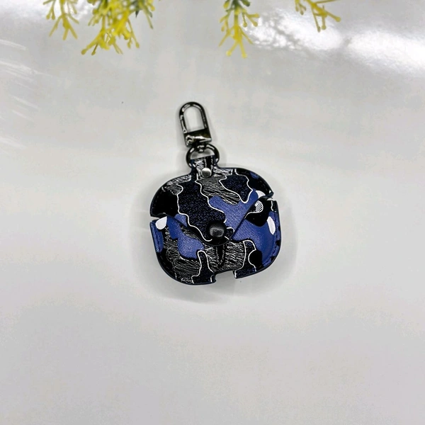 Leather Earphone Case - Cover Drop- Proof Anti- Scratch Charging Earphones Shell for Storage 3 Headphones Leather Bag Portable Accessories Light Case - SRAC3