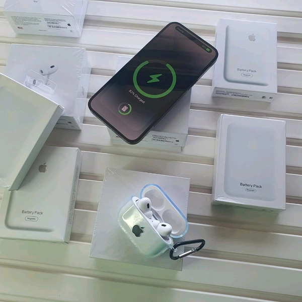 Magnetic Power Bank 5000mAh, Air Pods Pro 2 Premium Quality With Silicon Case Combo Offer