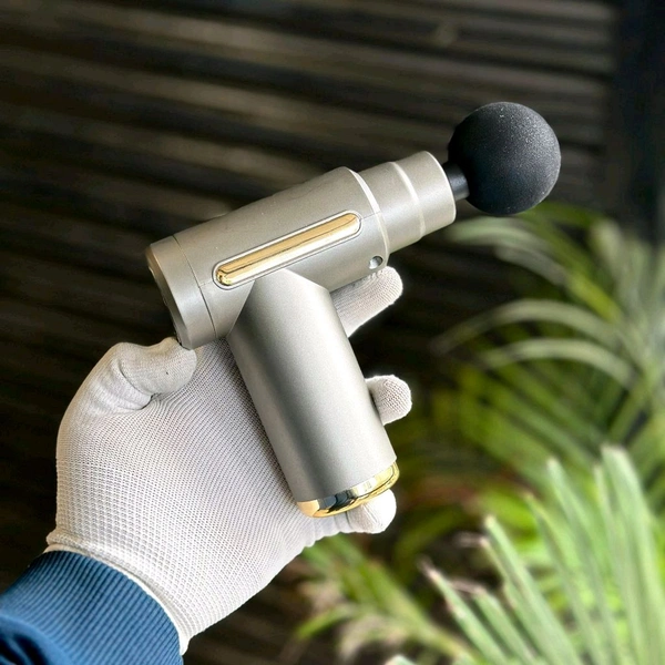 Massage Gun | Strike Handheld Percussion Massage Gun with Interchangeable Massage Heads
