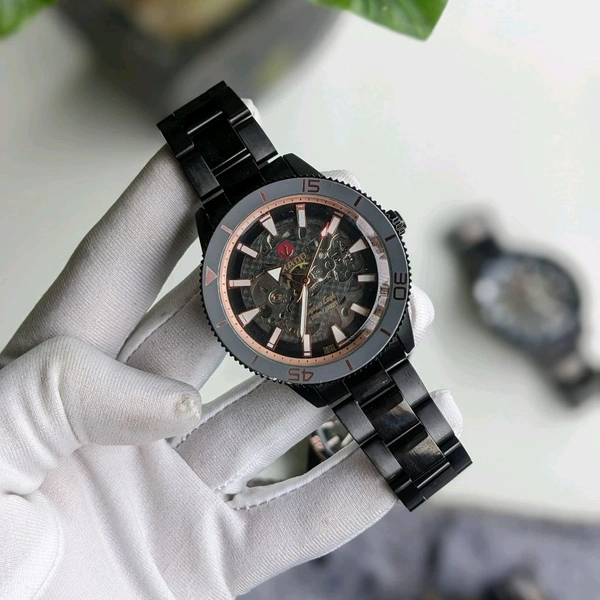 Men's Captain Cook Automatic Chronograph Watch With High Quality Strap Best Finishing Body & Case