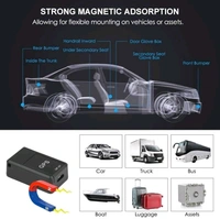 Mini GPS Tracker with Sound Recording, Real Time Tracking, Wireless Portable Device, Easy Installation for Car, Bike, Kids, Elderly & Pets Safety