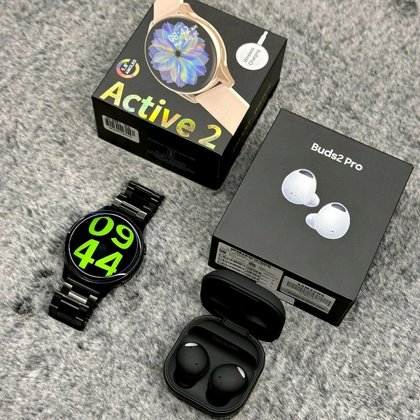 Most Awaited Budget Combo | Active 2 Amoled Display Smartwatch And Buds 2 Pro Best Quality Earphone