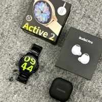 Most Awaited Budget Combo | Active 2 Amoled Display Smartwatch And Buds 2 Pro Best Quality Earphone
