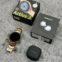 Most Awaited Budget Combo | Active 2 Amoled Display Smartwatch And Buds 2 Pro Best Quality Earphone