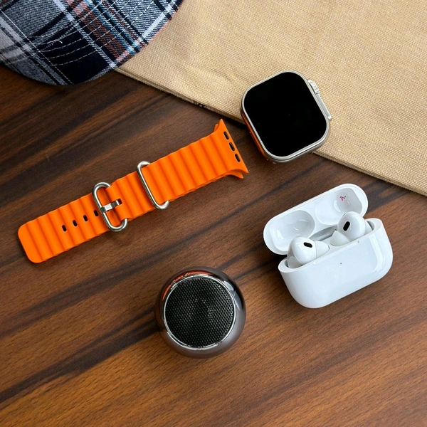 Most Awaited Budget Combo | AP22 Ultra Smartwatch, Mini Boots M5 Metal Speaker and Budget Tws